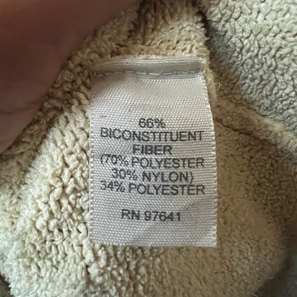 J. Jill Barley Pullover Sweater Fuzzy Terry Top Yellow - Picture 4 of 5